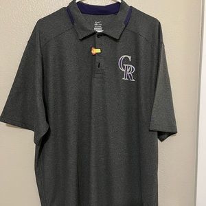 Colorado Rockies Polo dri-fit Nike